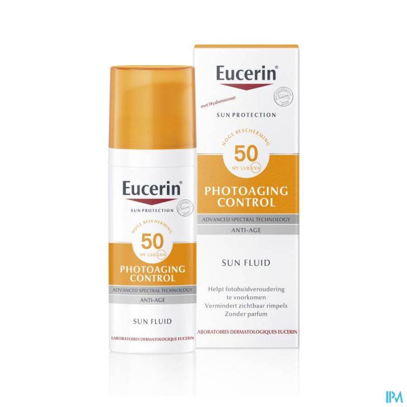 EUCERIN SUN FLUIDE A/AGE IP50+ 50ML