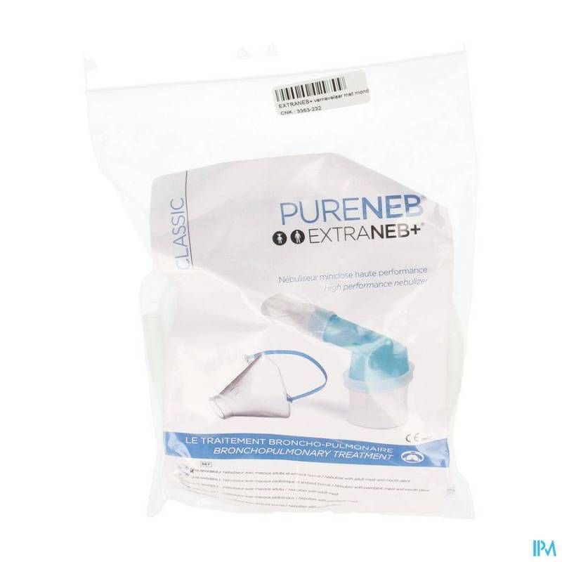 EXTRANEB NEBULISEUR+EMBOUT BUCCAL+MASQUE ADULTE