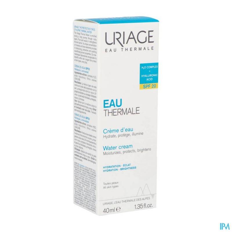 URIAGE EAU THERMALE CREME EAU LEGERE IP20 40ML