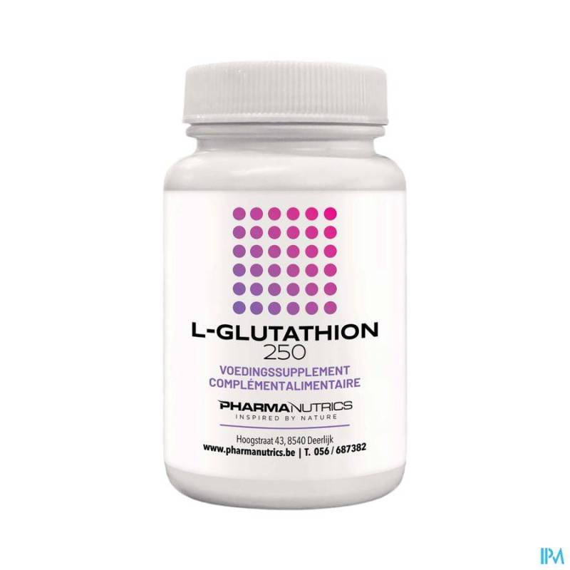 L GLUTATHION 250 V-CAPS 60 PHARMANUTRICS