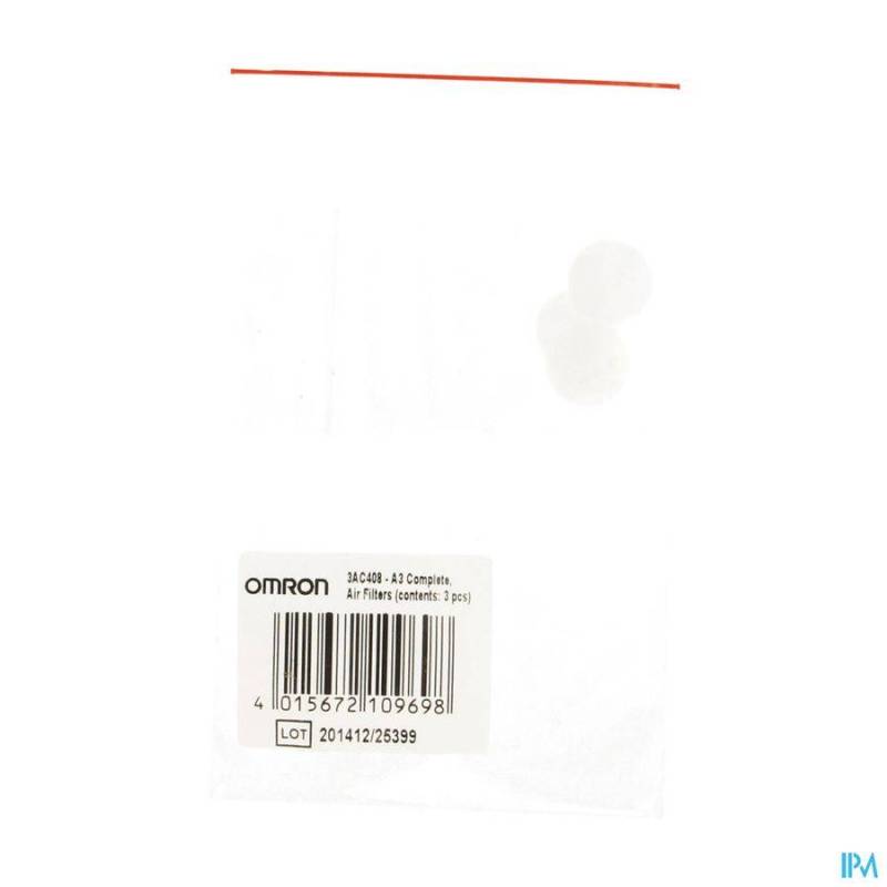 OMRON FILTRE AIR POUR AEROSOL 3