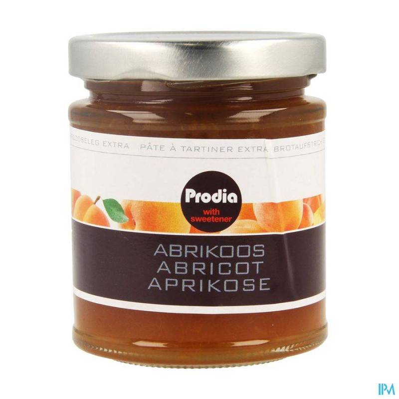 PRODIA TARTINADE EXTRA ABRICOT MALTITOL 215G