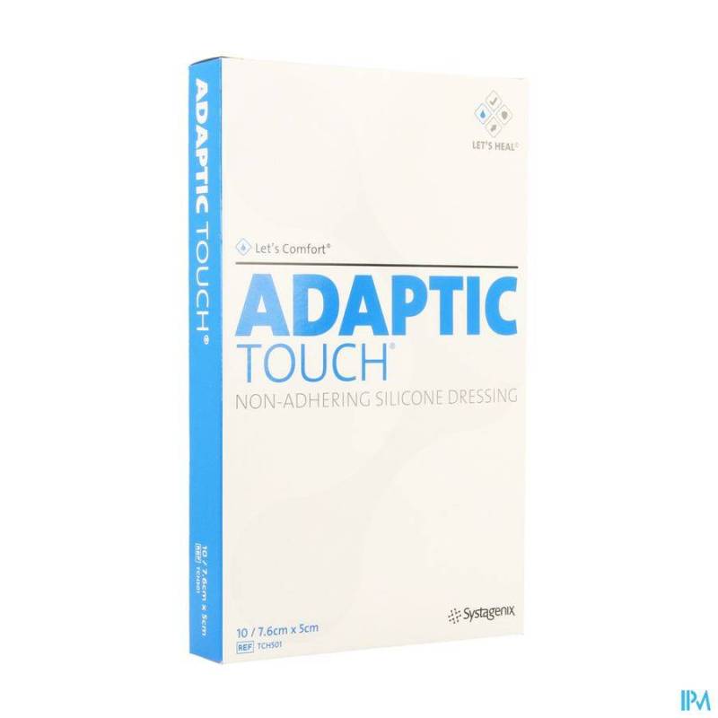 ADAPTIC TOUCH PANS SILICONE 5X7.6CM 10 TCH501