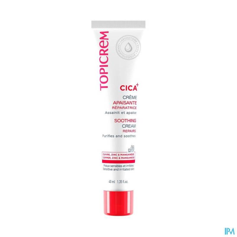 TOPICREM CICA CREME APAISANTE TUBE 40ML