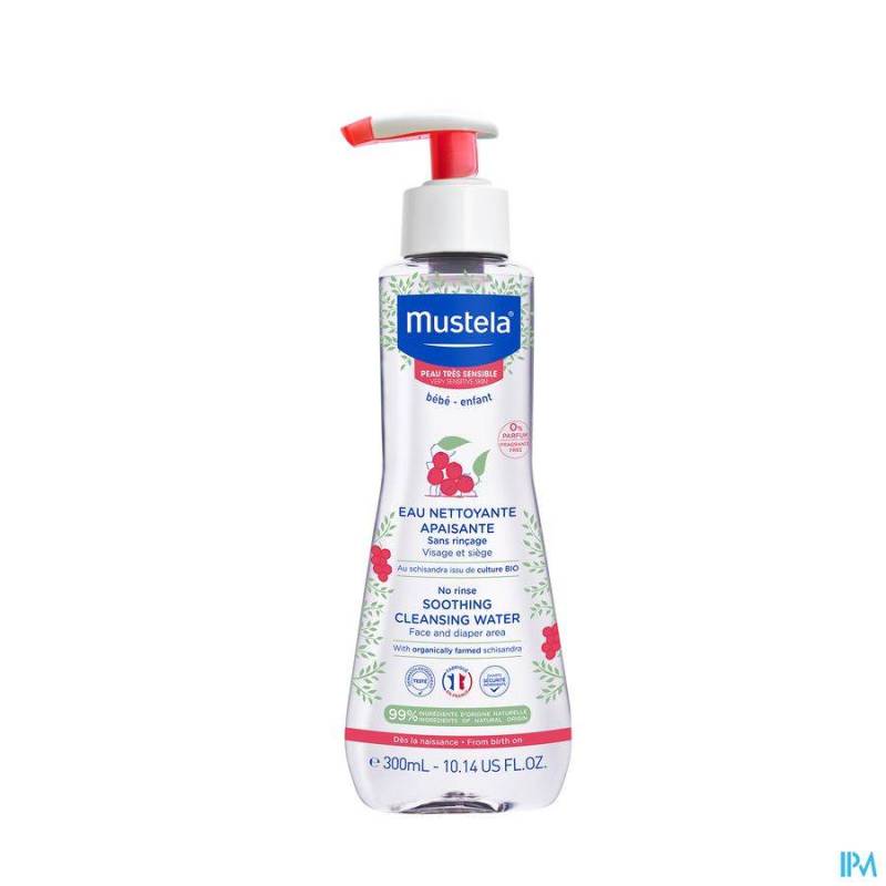 MUSTELA PTS EAU NETTOYANTE S/RINCAGE APAIS. 300ML