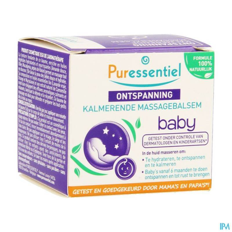 Puressentiel Slaap Massagebalsem Kalm. Baby 30ml