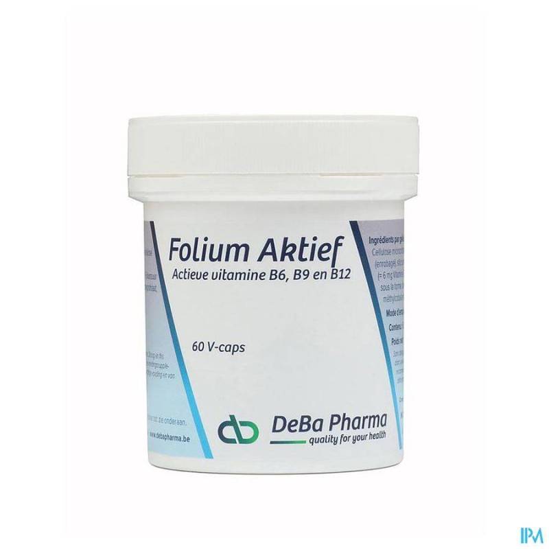 FOLIUM AKTIEF V-CAPS 60 DEBA