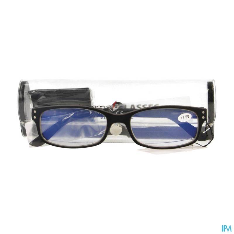 Pharmaglasses Visionblue Pc01 Leesbril +1.00 Black