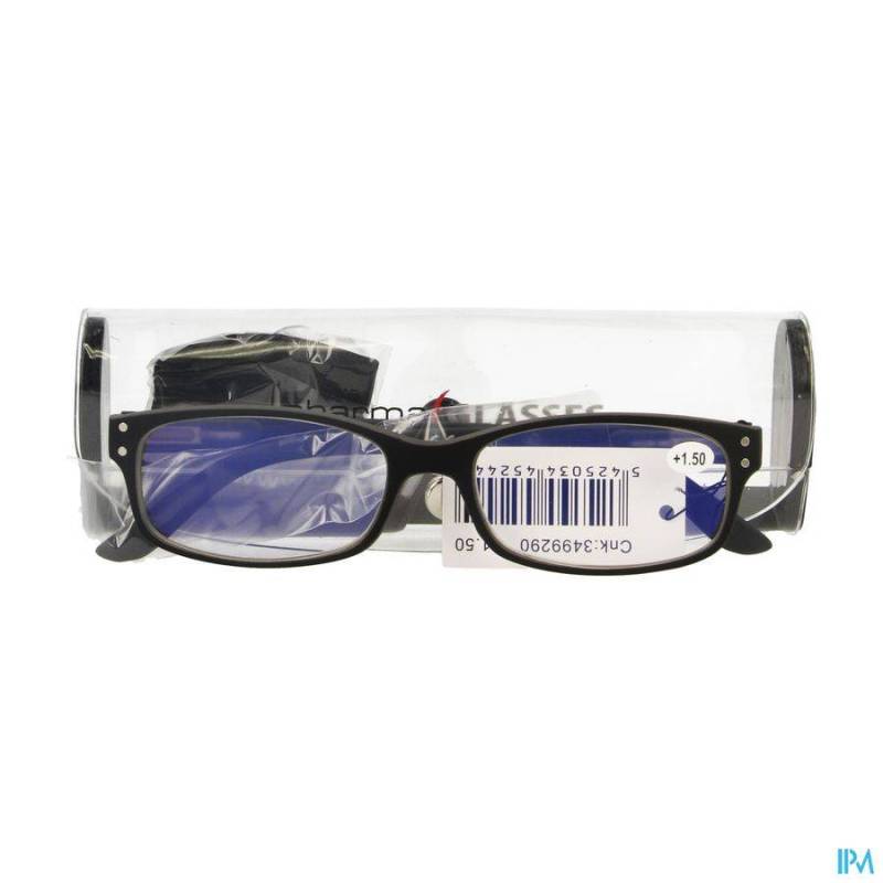 Pharmaglasses Visionblue Pc01 Leesbril +1.50 Black