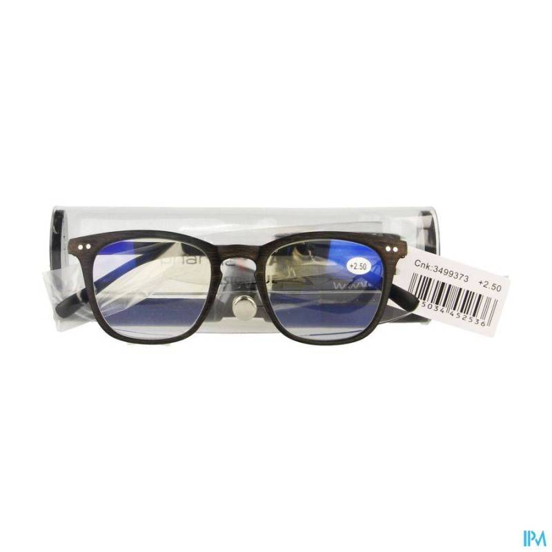 Pharmaglasses Visionblue Pc02 Leesbril +2.50 Brown