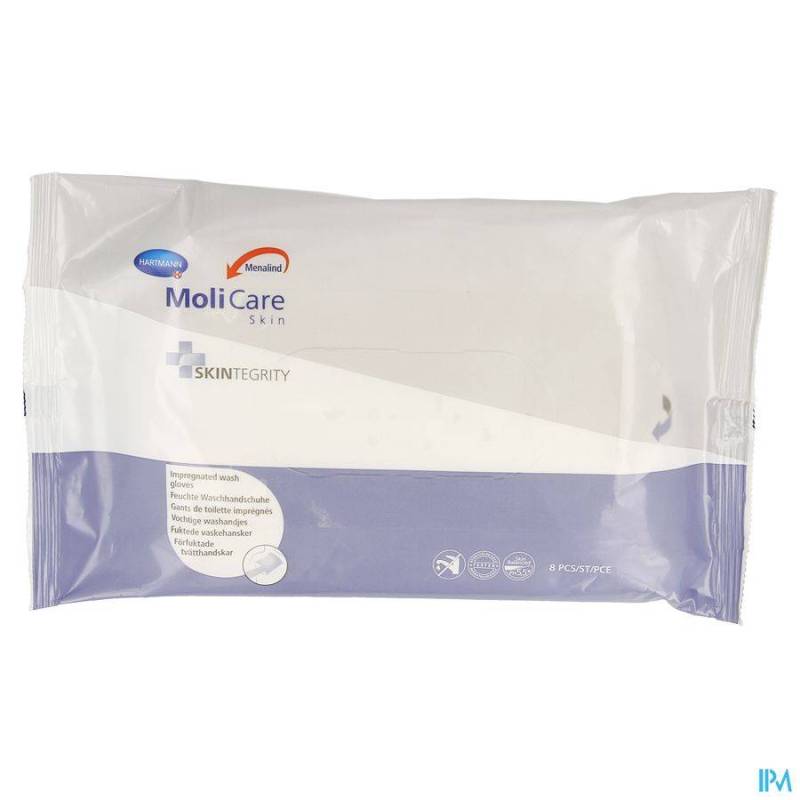 MOLICARE SKIN GANTS TOILETTE 8 9950562