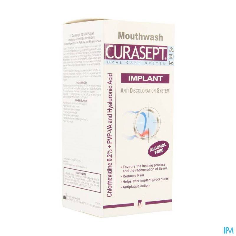 CURASEPT ADS IMPLANT BAIN BOUCHE 200ML