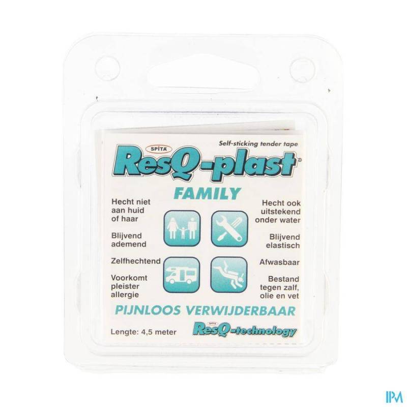 Resq-plast Family 4,5mx25mm Blauw 1