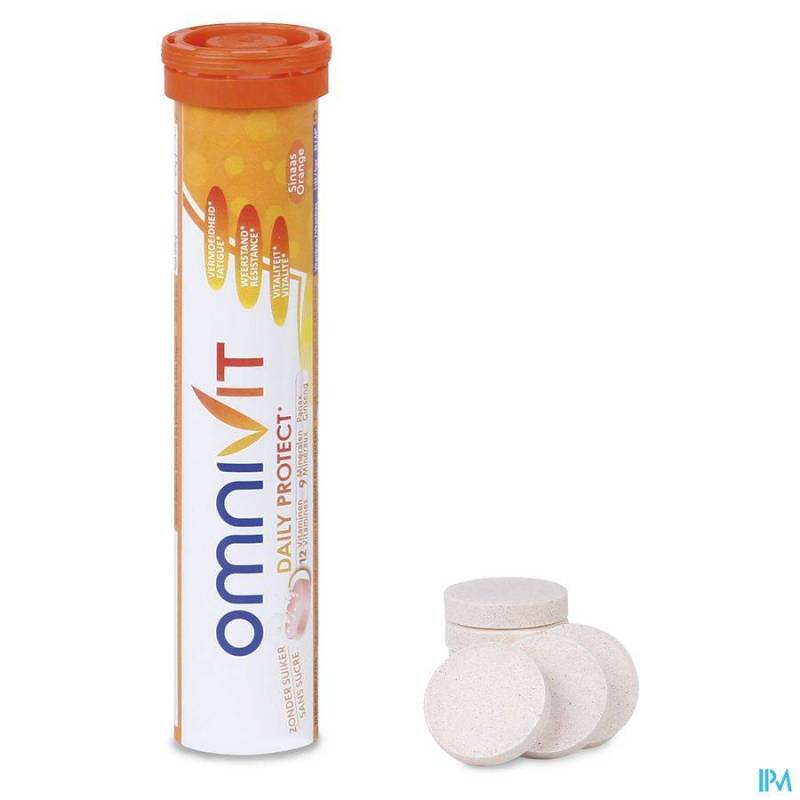 Omnivit Daily Protect Adult Bruistabl 20