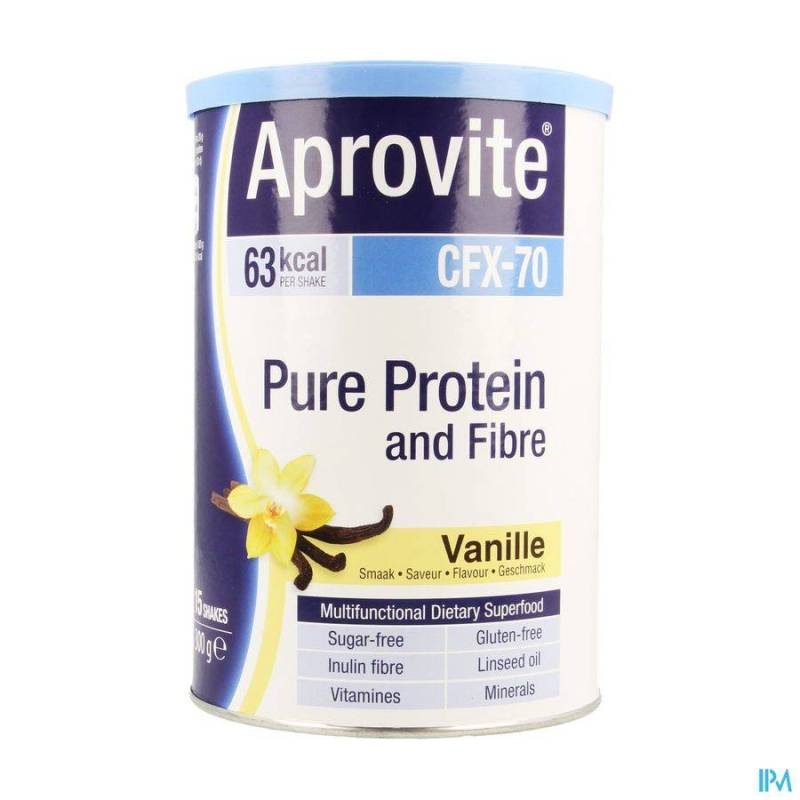 Aprovite Cfx70 Protein Vanille Pdr 300g 15 Shakes