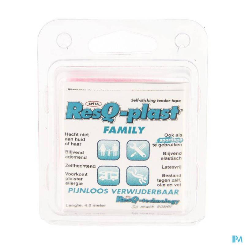 RESQ-PLAST FAMILY 4,5MX50MM ROSE 1