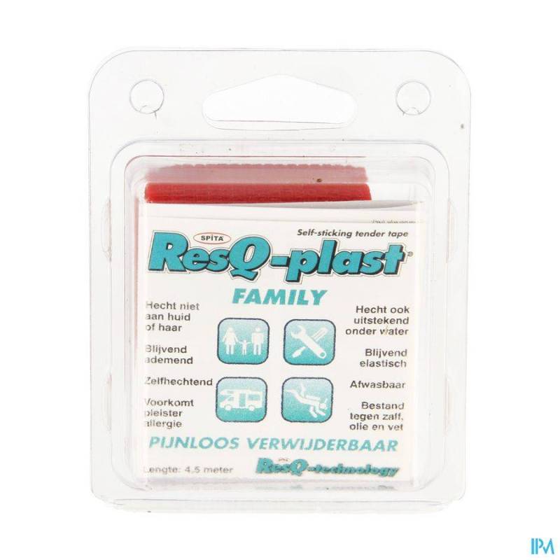 Resq-plast Family 4,5mx50mm Rood 1