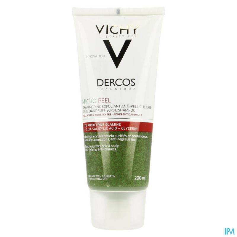 VICHY DERCOS A/PELL MICROPEEL SH SCRUB 200ML