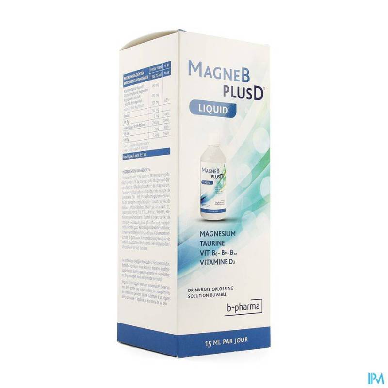 MAGNE B PLUS D LIQUID 500ML