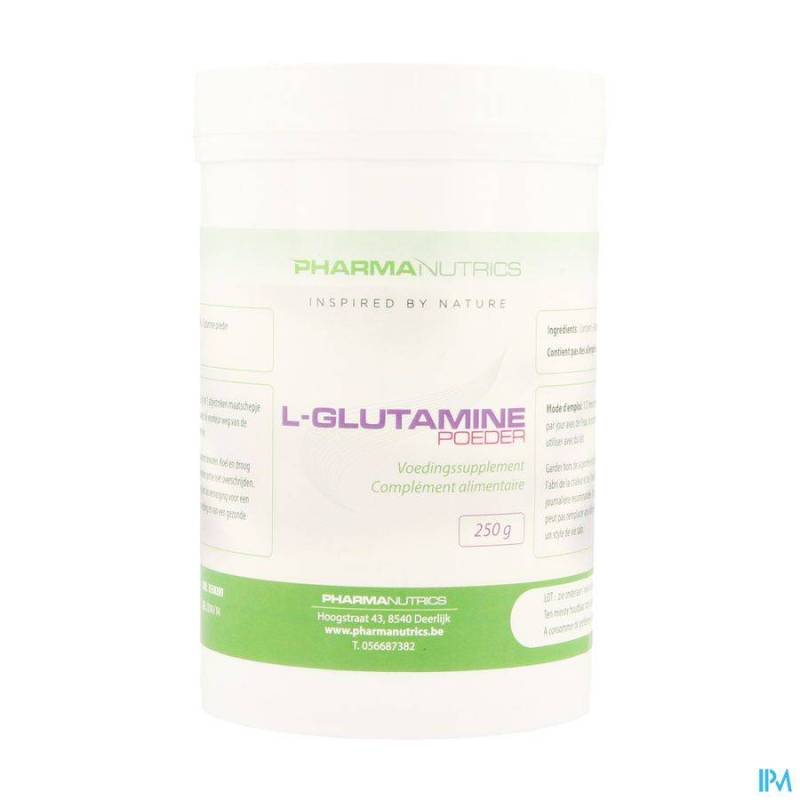 l Glutamine Pdr 250g Pharmanutrics