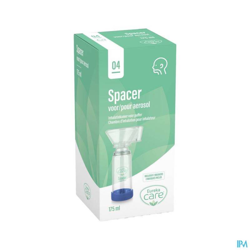 CHAMBER SPACER MR AEROSOL MASQUE ENFANT ADULT