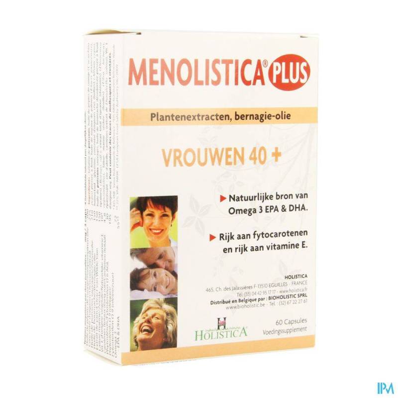 Menolistica Plus Capsules  60 Holistica