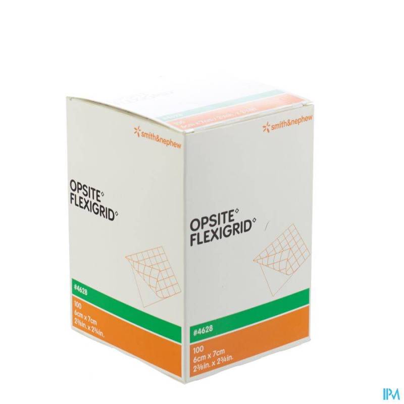 OPSITE FLEXIGRID 6CMX 7CM 100 4628