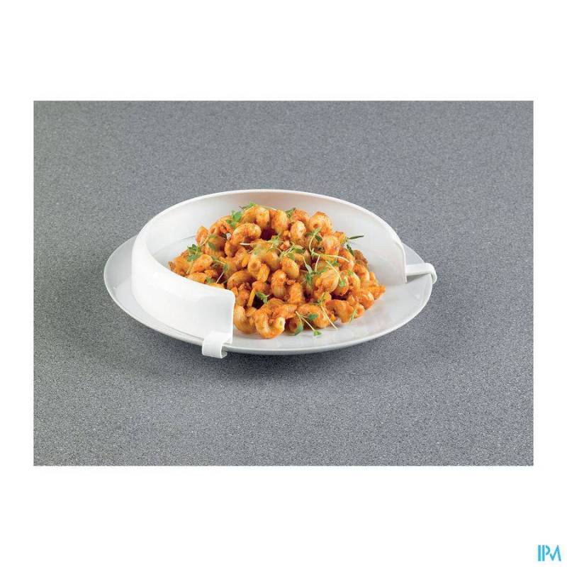 REBORD ASSIETTE BLANC HOMECRAFT