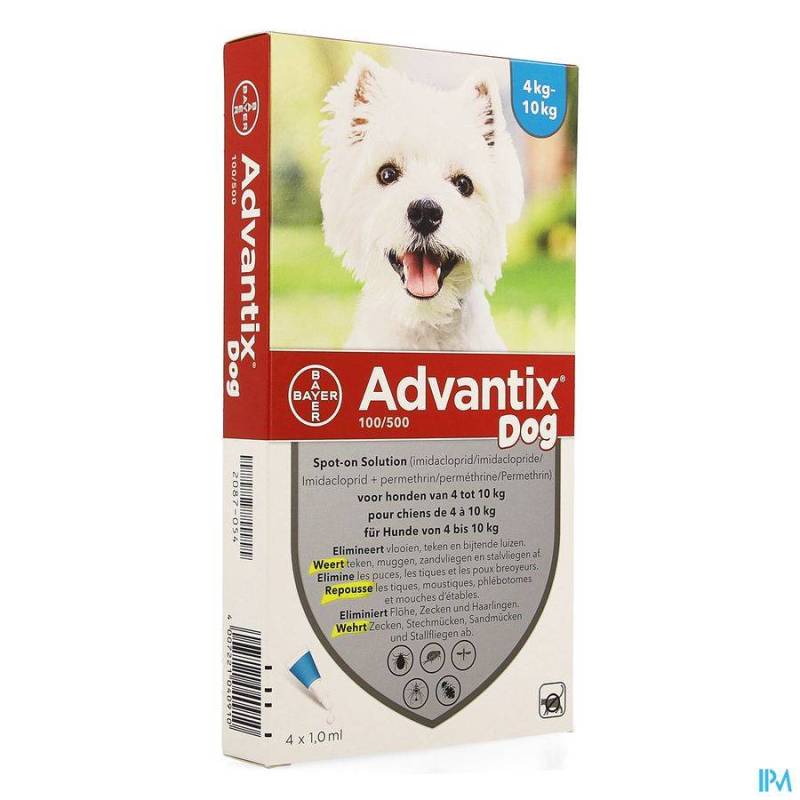 ADVANTIX 100/ 500 CHIENS 4