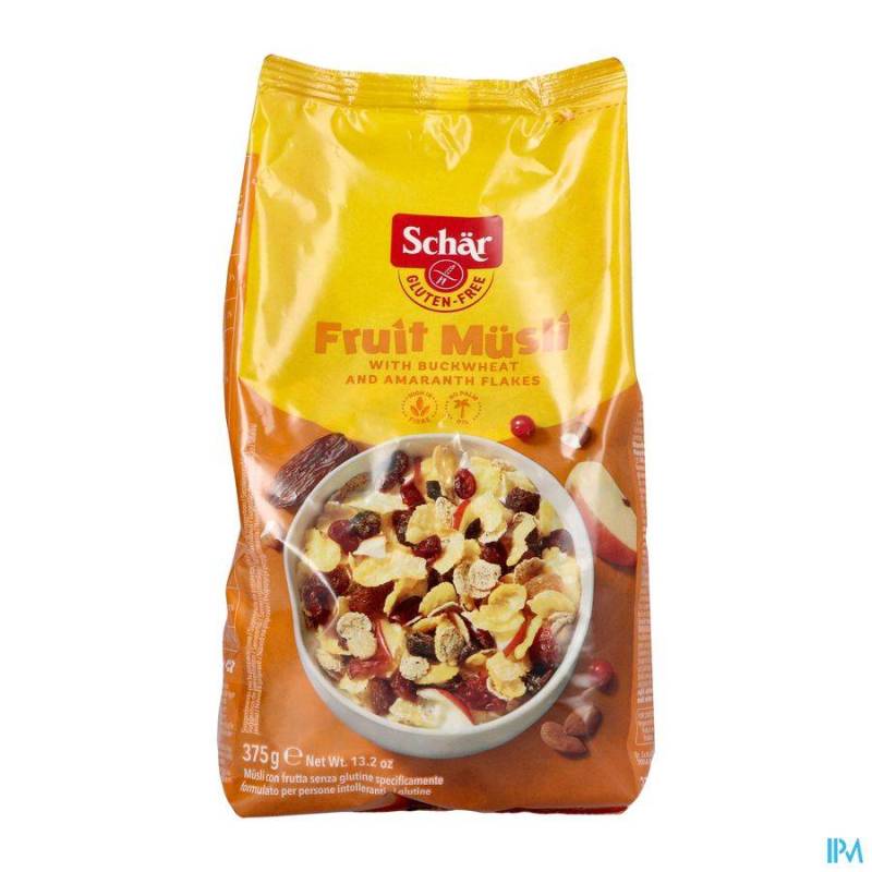 Schar Muesli Fruit 375g 3210