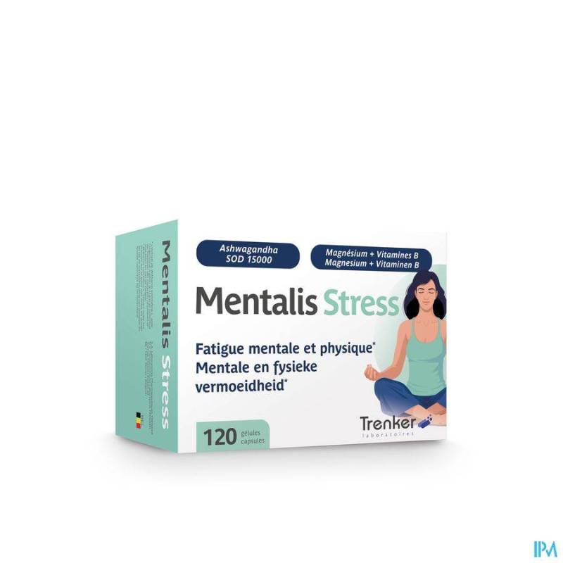 Mentalis Stress Caps 120