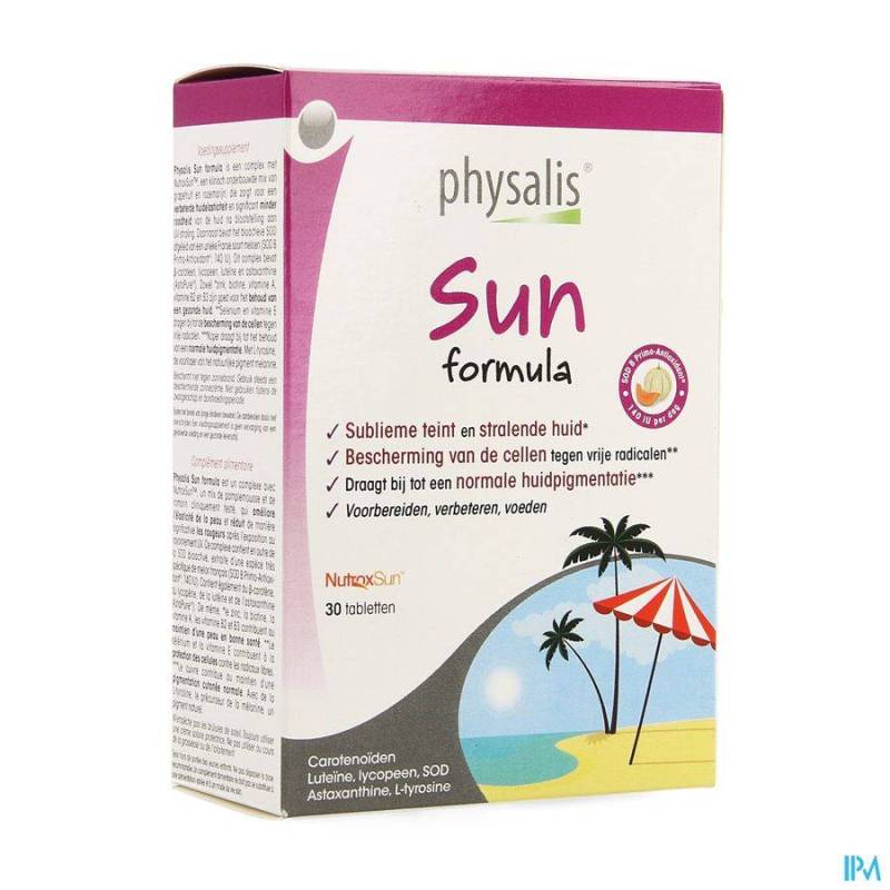 PHYSALIS SUN FORMULA TABL 30