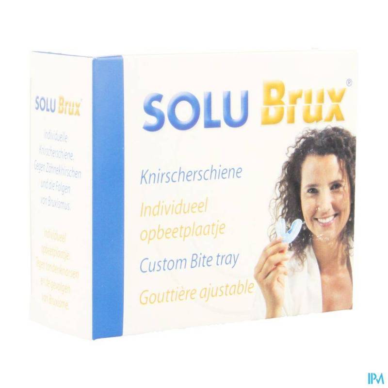 Solu Brux Opbeetplaatje Aanpasbaar Blauw