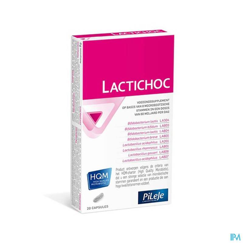 Lactichoc Caps 20