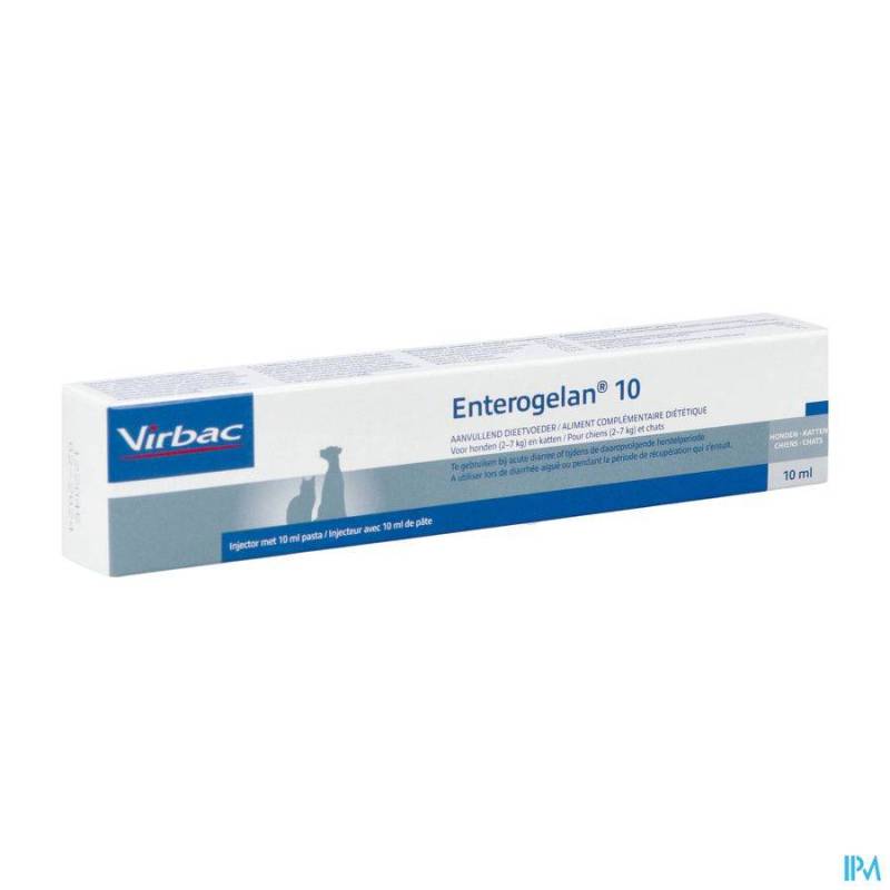 ENTEROGELAN 10 PATE SER. DOSEUR CHIEN 10ML