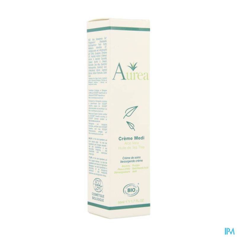 AUREA CREME MEDI FL POMPE 50ML VERA SANA