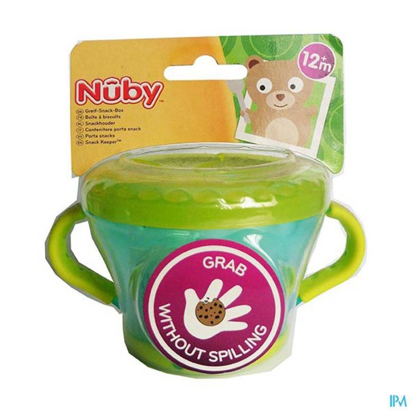 NUBY C BOITE BISCUITS FRUITS +12M