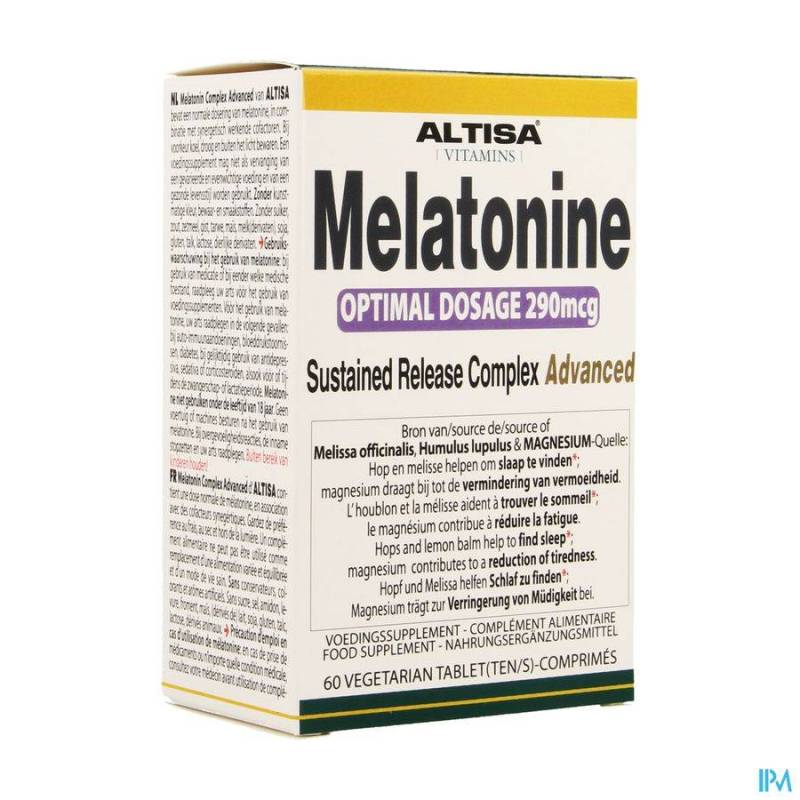 ALTISA MELATONINE COMPLEX TR COMP 60