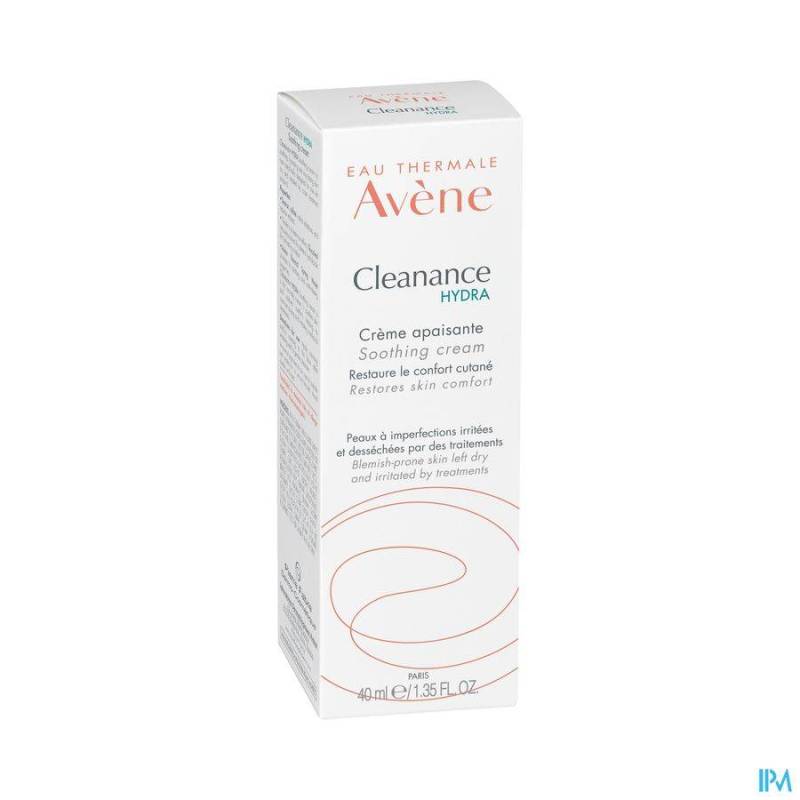 Avène Cleanance Hydra Verzachtende Crème 40ml