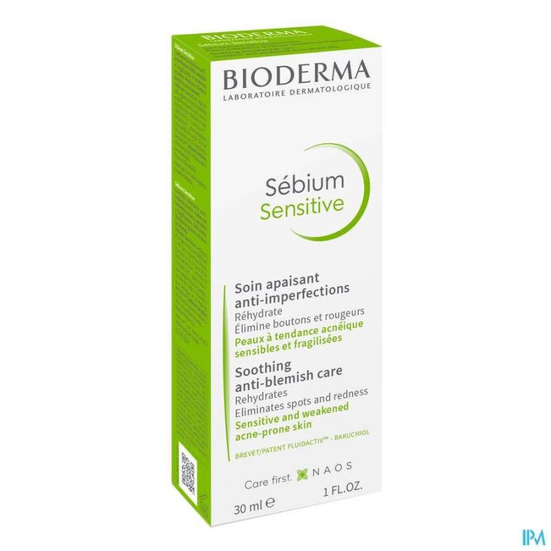 BIODERMA SEBIUM SENSITIVE SOIN AP PUR TUBE 30ML