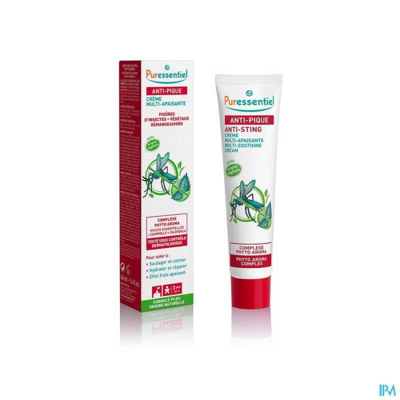 Puressentiel A/insectenbeet Creme Verzachtend 40ml