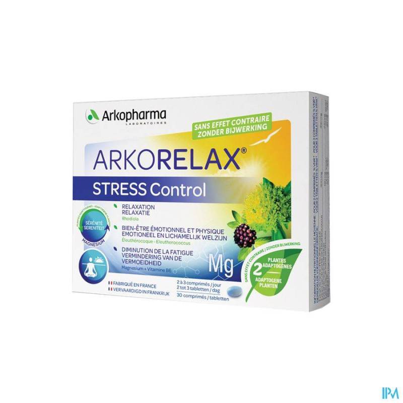 Arkorelax Stress Control 30 Tabletten