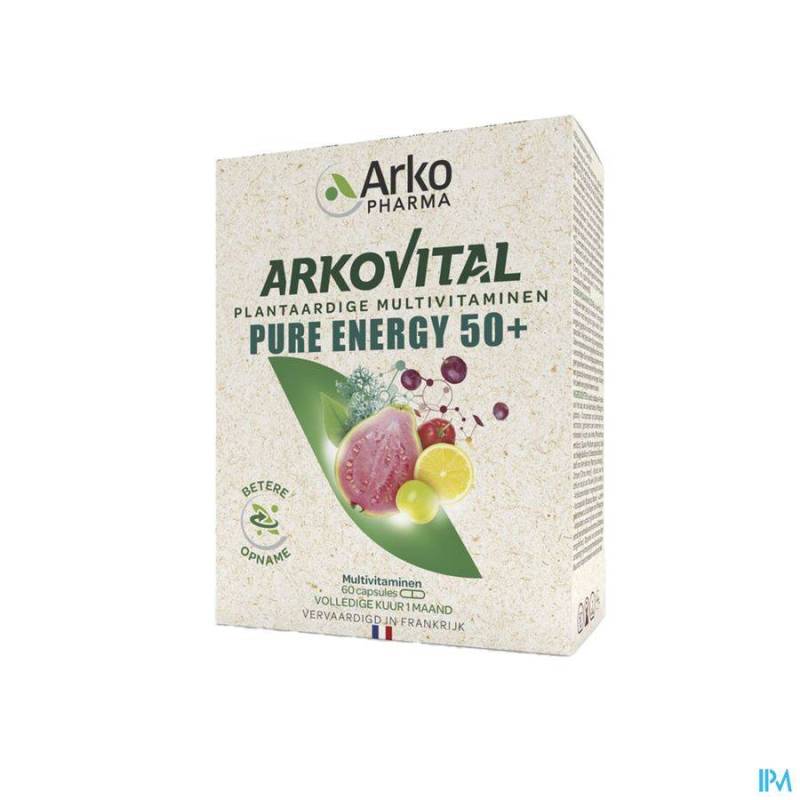 Arkovital Pure Energy 50+ - 60 Capsules