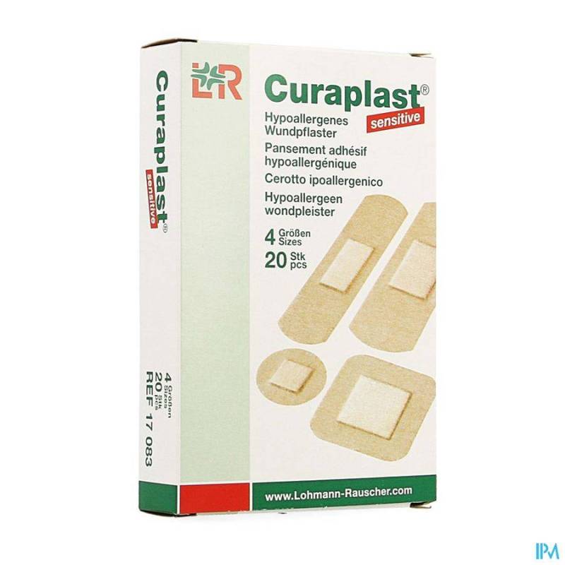 CURAPLAST PANS ADHESIF 4 TAILLES 20 17083