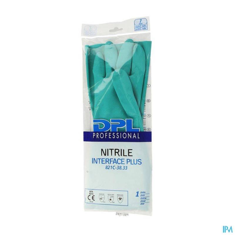 NITRILE INTERFACE PLUS GANTS M 1PAIRE