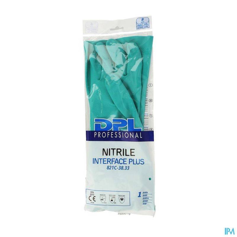 NITRILE INTERFACE PLUS GANTS L 1PAIRE