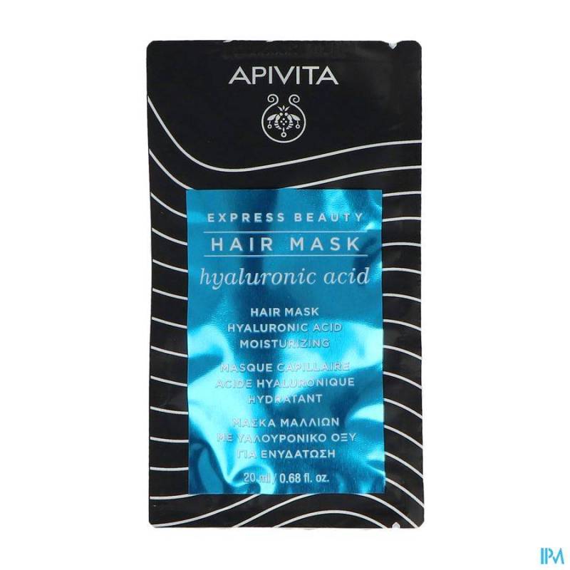 Apivita Express Haarmasker Hydraterend 6x20ml