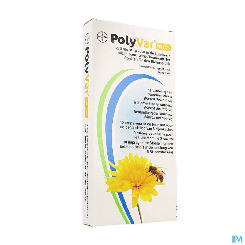 POLYVAR YELLOW 275MG RUBAN RUCHE 10