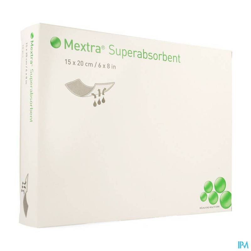 MEXTRA SUPERABSORBENT NF 15,0X20,0CM 10 610730