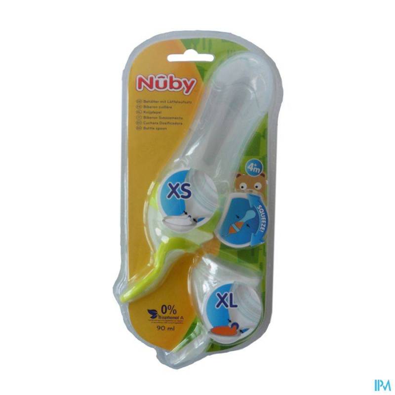 NUBY SQUEEZE FEEDER +3M